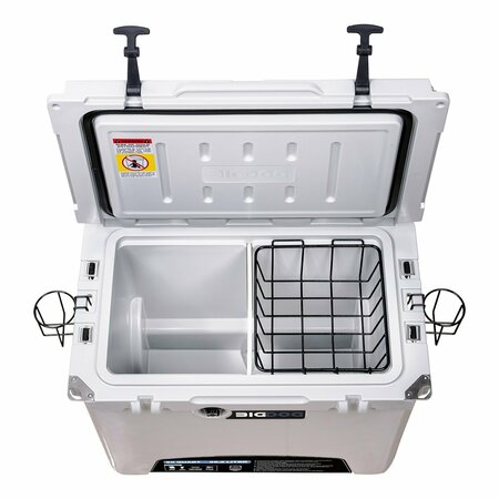 Husky Towing COOLER-FOOD AND BEVERAGE, 60 QT ROLLING COOLER W ACCESSORIES BDCR60